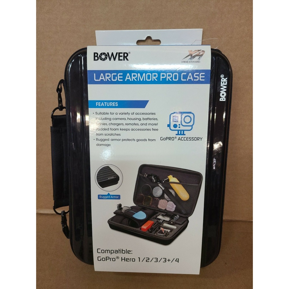 Bower Xtreme Action‎ Series Armor Pro Large Case #XAS-HCLB NEW